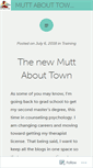 Mobile Screenshot of muttabouttown.com