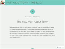 Tablet Screenshot of muttabouttown.com